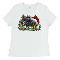 White oh,snap! Ladies Tee - CowhideDigitalArt