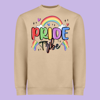 Pride Tribe Heavyweight Sweatshirt Designed By Maliassmallbusiness