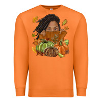 Carrot Fall with black girl Premium Sweatshirt - NancyCooperArtShop