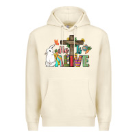 Sandshell He is alive Easter Day Premium Hoodie - HowdyJamesFarm