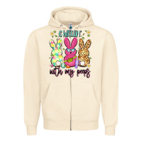Sandshell chillin' with my peeps Zipper Hoodie - Artiststas