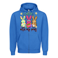 True Royal chillin' with my peeps Zipper Hoodie - Artiststas