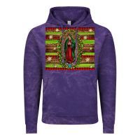 Cloud Purple our lady of Guadalupe Christmas Vintage Hoodie - Jasminsmagicworld