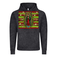 Vintage Black our lady of Guadalupe Christmas Vintage Hoodie - Jasminsmagicworld