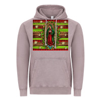 Vintage Zinc our lady of Guadalupe Christmas Vintage Hoodie - Jasminsmagicworld