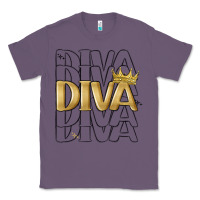 Lavender diva Classic Tee - MaliasSmallBusiness