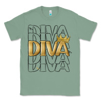 Sage diva Classic Tee - MaliasSmallBusiness