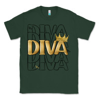 Sports Green diva Classic Tee - MaliasSmallBusiness
