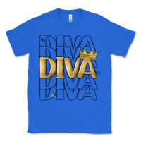True Royal diva Classic Tee - MaliasSmallBusiness