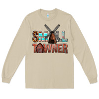 Mushroom small towner Long Sleeve Tee - NancyCooperArtShop