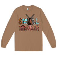 Toasted Coconut small towner Long Sleeve Tee - NancyCooperArtShop