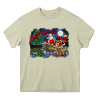 Mossy heaux heaux heaux christmas louisiana swamp Heavy Core Tee - FaDigitalArtStudio