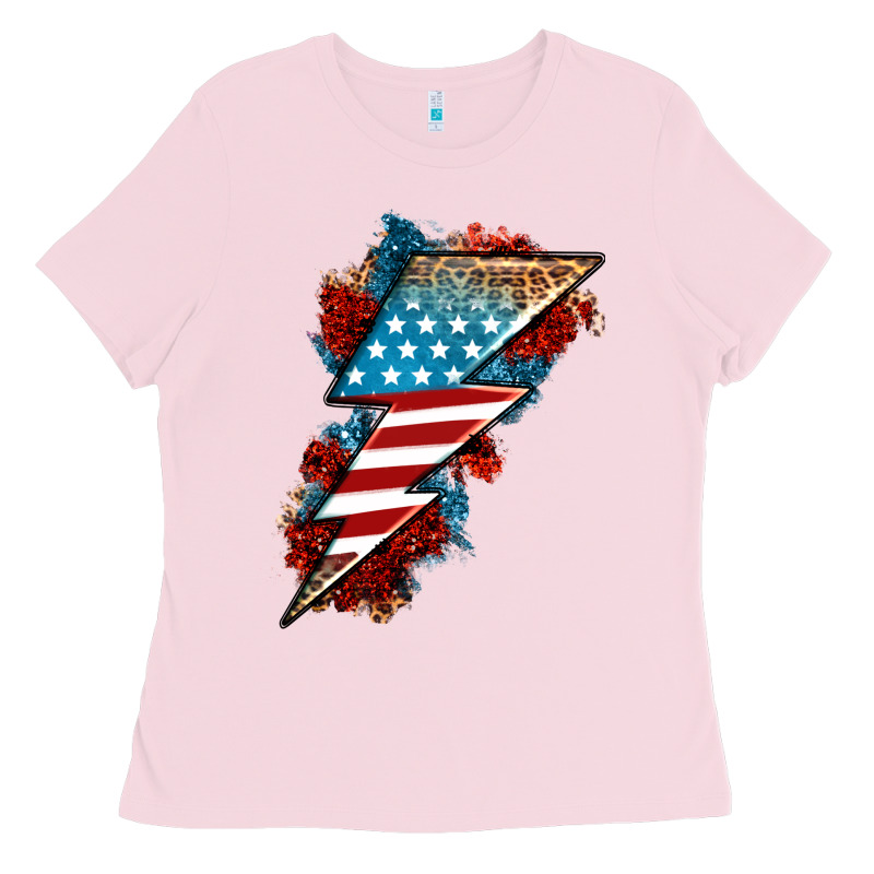 American Lightning Bolt Ladies Tee by Neo Western | Teevron