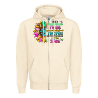 Sandshell they whispered to her you can't withstand the stor Zipper Hoodie - Artiststas
