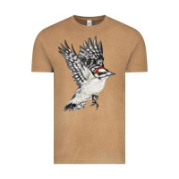 Vintage Camel Flying Downy Woodpecker Vintage Tee - LillyAllenDesigns