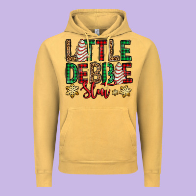 Little Debbie Slut Christmas Tree Cake Vintage Hoodie Designed By Jasminsmagicworld