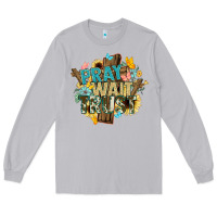 Moon Dust pray wait trust crosses christian Long Sleeve Tee - NancyCooperArtShop
