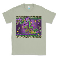 Matcha mardi gras fleur de lis Classic Tee - MaliasSmallBusiness