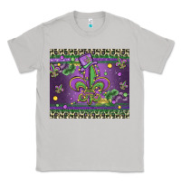 Moon Dust mardi gras fleur de lis Classic Tee - MaliasSmallBusiness