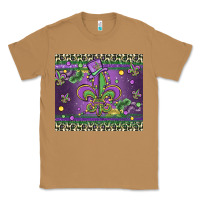 Toasted Coconut mardi gras fleur de lis Classic Tee - MaliasSmallBusiness