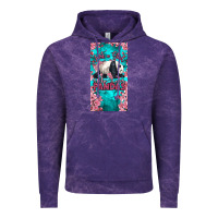 Cloud Purple just a girl who loves pandas Vintage Hoodie - LillyAllenDesigns