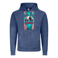 Vintage Denim just a girl who loves pandas Vintage Hoodie - LillyAllenDesigns