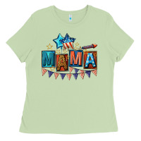 Matcha All American Mama 4th of July Ladies Tee - CowGirlArtShop