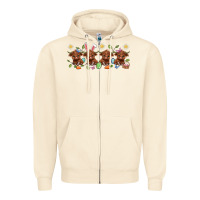 Sandshell easter day baby heifers Zipper Hoodie - Artiststas