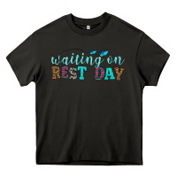 Asphalt waiting on rest day Heavy Core Tee - HRA Design Shop