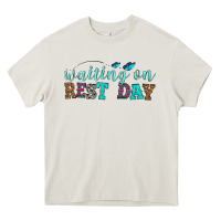 Cream waiting on rest day Heavy Core Tee - HRA Design Shop