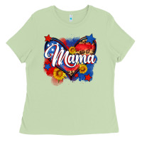 Matcha American mama heart Ladies Tee - Neo Western