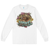 White southern memal western flowers Long Sleeve Tee - NancyCooperArtShop
