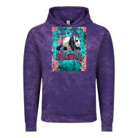 Cloud Purple just a girl who loves pandas Vintage Hoodie - LillyAllenDesigns