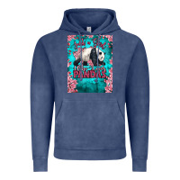 Vintage Denim just a girl who loves pandas Vintage Hoodie - LillyAllenDesigns