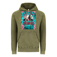 Vintage Olive just a girl who loves pandas Vintage Hoodie - LillyAllenDesigns