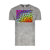 Cloud Rock leopard background rainbow 3200x2400 Vintage Tee - AdoDesignShop