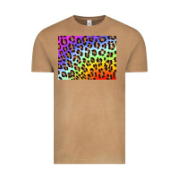 Vintage Camel leopard background rainbow 3200x2400 Vintage Tee - AdoDesignShop