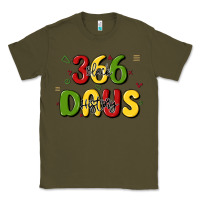 Army Green 366 days black history Classic Tee - MaliasSmallBusiness