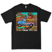 Black western  american truck sunflowers  mousepad Premium Tee - HRA Design Shop