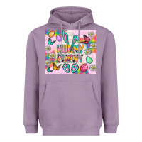 Lavender Hunny Bunny and egg Easter Heavyweight Hoodie - NancyCooperArtShop