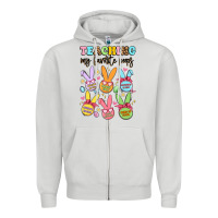 Dove Grey teaching my favorite peeps Zipper Hoodie - Artiststas