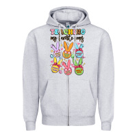Heather Grey teaching my favorite peeps Zipper Hoodie - Artiststas