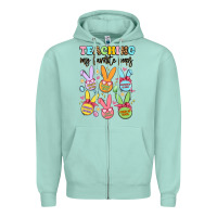 Seafoam teaching my favorite peeps Zipper Hoodie - Artiststas