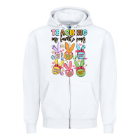 White teaching my favorite peeps Zipper Hoodie - Artiststas