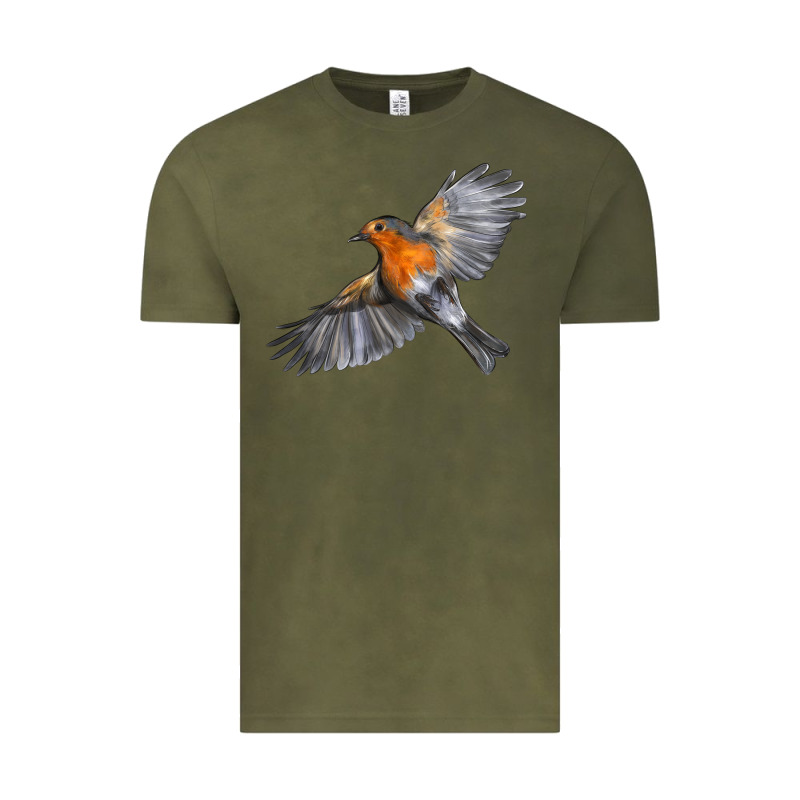 Flying American Robin Vintage Tee by LillyAllenDesigns | Teevron