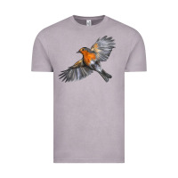 Vintage Zinc Flying American Robin Vintage Tee - LillyAllenDesigns