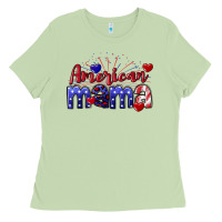 Matcha American Mama 4th of july Ladies Tee - CowGirlArtShop