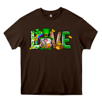Chocolate Brown Love st. patricks day Heavy Core Tee - Neo Western
