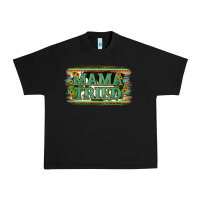 Black Cowhide Serappe Sunflower Mama Tried Urban Heavy Tee - Jasminsmagicworld