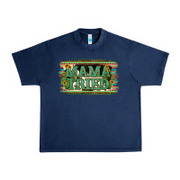 Navy Cowhide Serappe Sunflower Mama Tried Urban Heavy Tee - Jasminsmagicworld